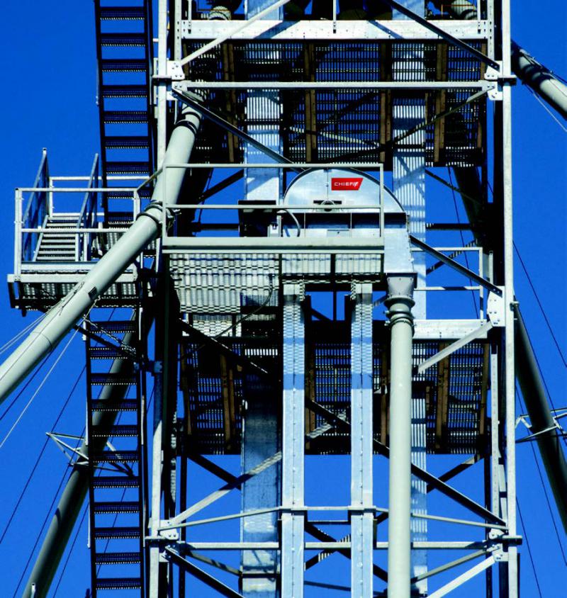 Chief Bucket Elevator that is used to handle grains